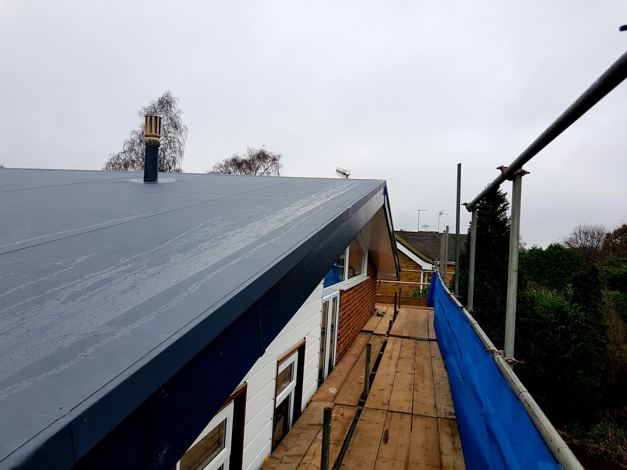 Warm roof conversion