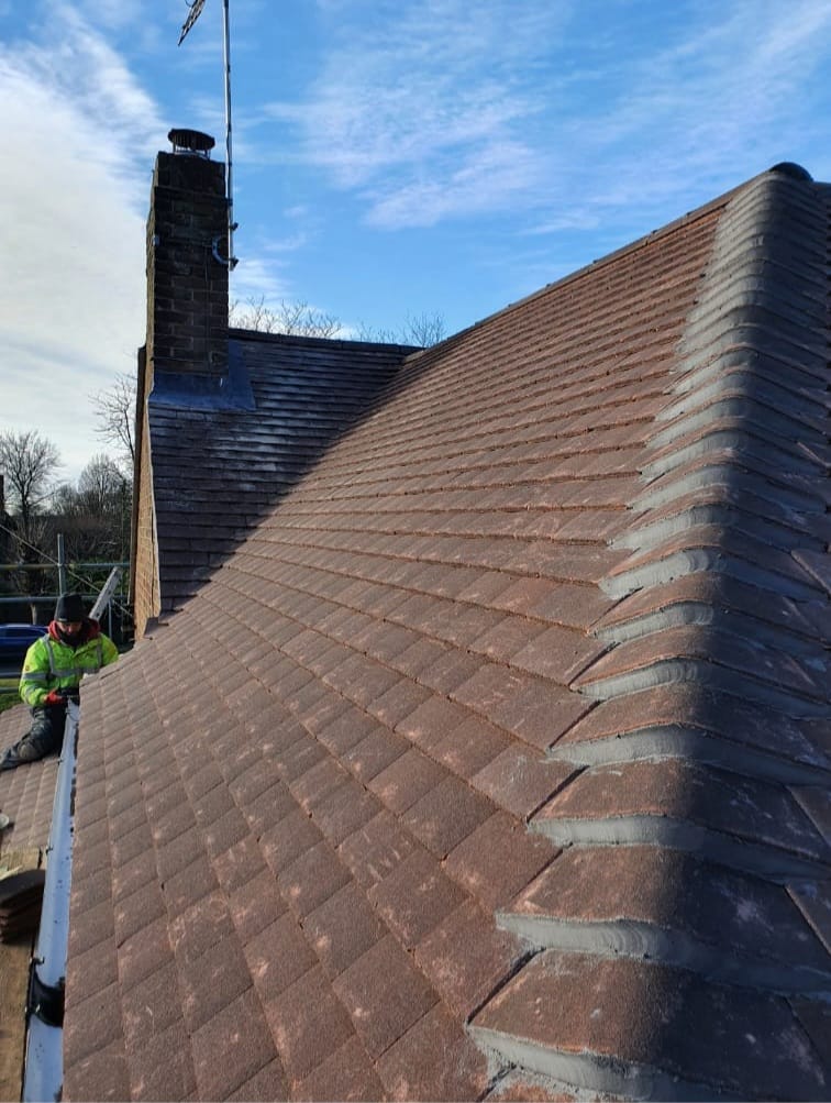 Professional roofing installation